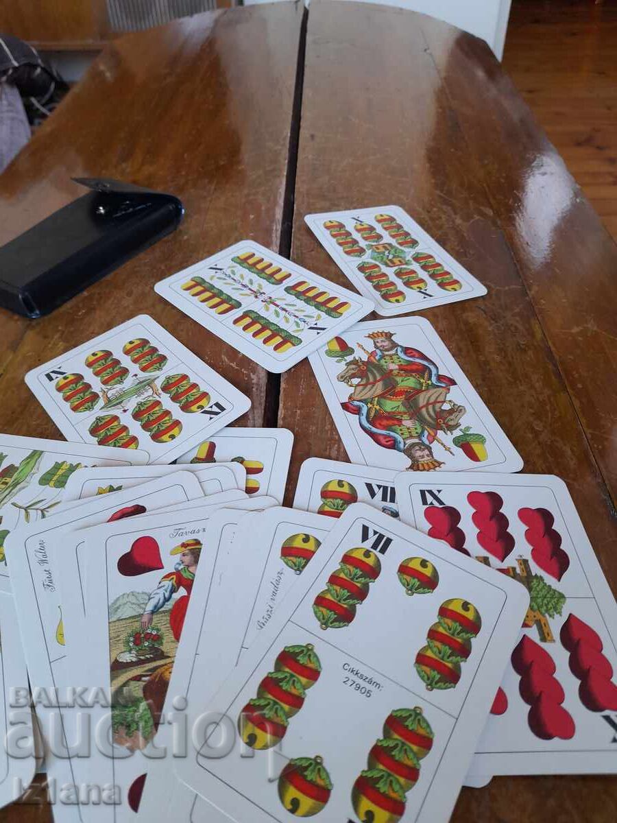 Стари карти за игра Plasztik - 5