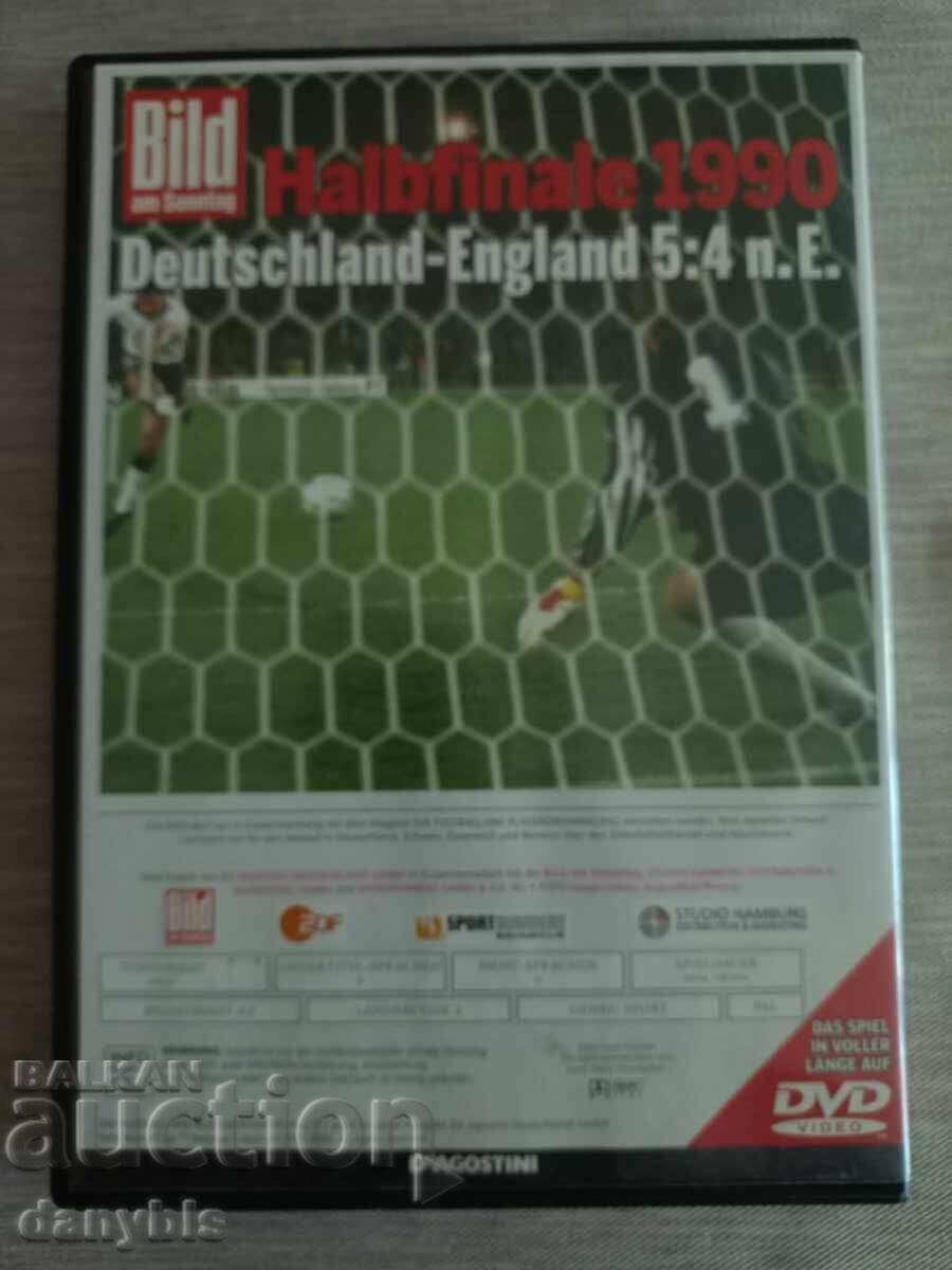 Auction  Football - DVD SP - Germany-England 5-4 1990