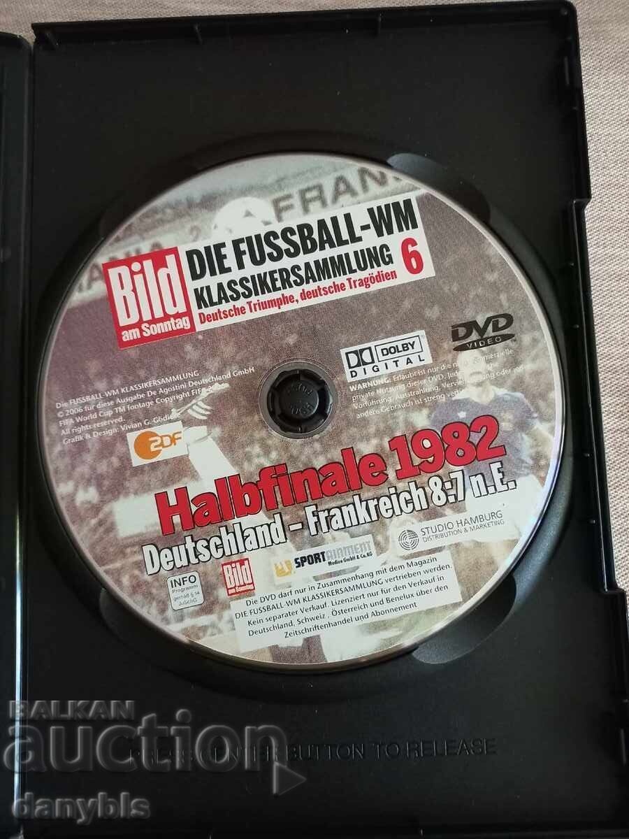 Fotbal - DVD CM - Germania - Franța 8-7 1982 cu preț € 2.00 | 3.91 BGN
