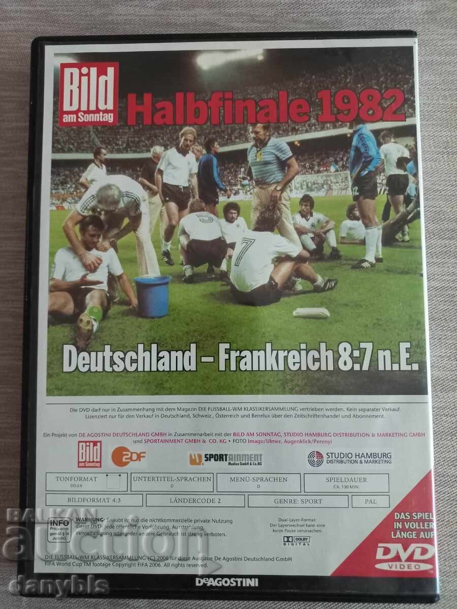 Licitație Fotbal - DVD CM - Germania - Franța 8-7 1982
