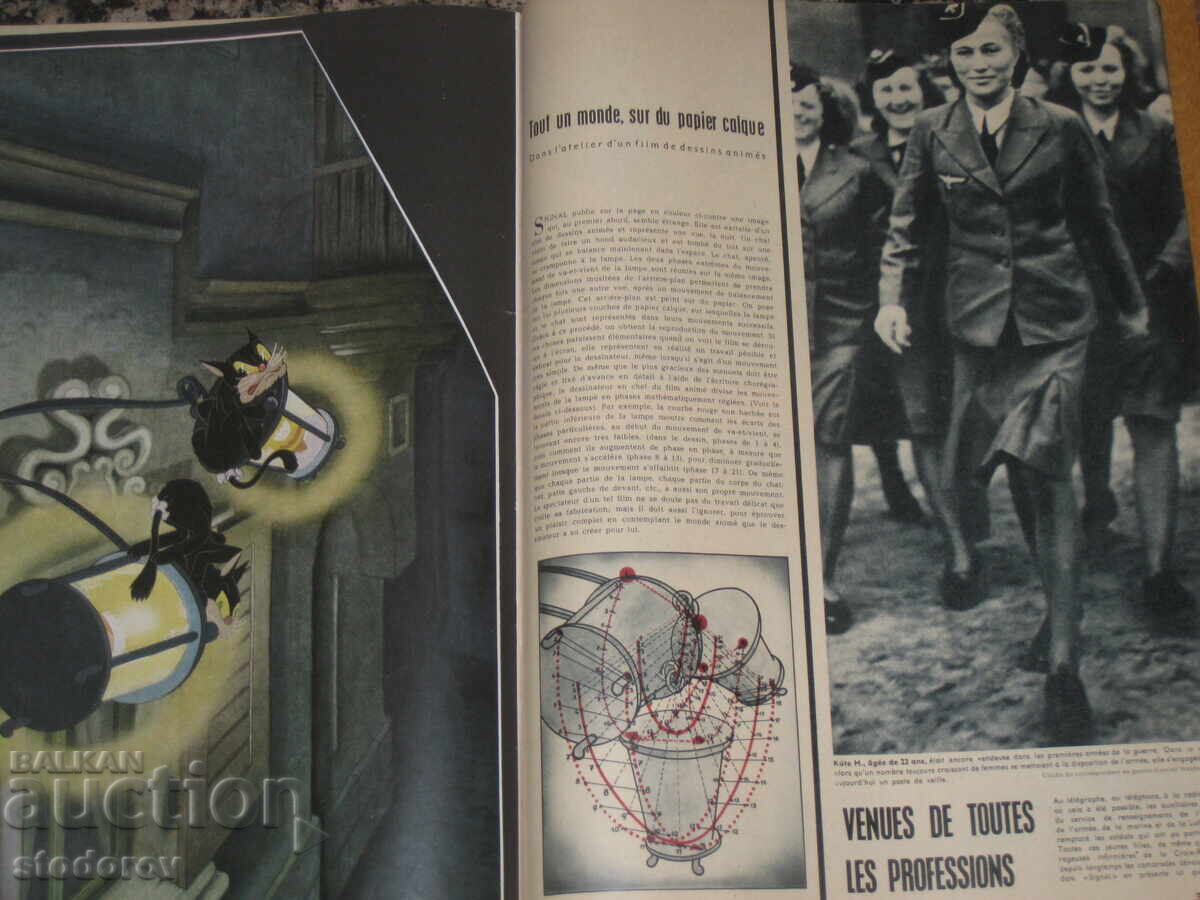 Livrarea Revista Signal. Nr. 1 / 1944. Signal francez 1 / 1944