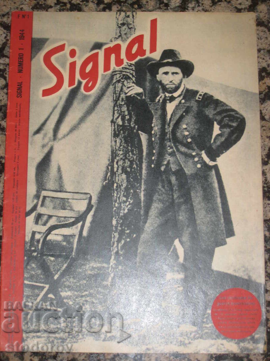 Revista Signal. Nr. 1 / 1944. Signal francez 1 / 1944