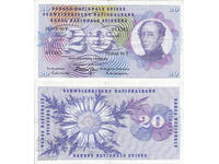 tino37 - ELVEȚIA - 20 FRANCI - 1973 - VF