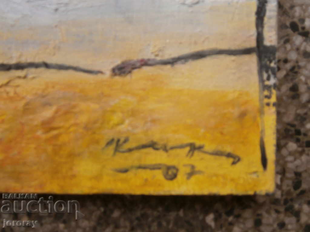 Livrarea Poza K. Kostov m.b. pânză 45x30 cm.