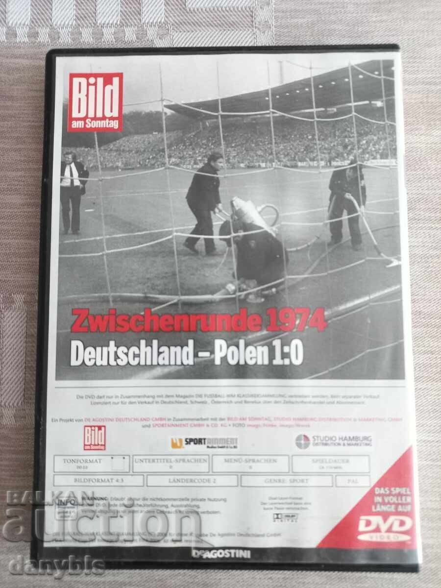 Licitație Fotbal - DVD CM - Germania - Polonia 1-0 1974 Licitație Fotbal - DVD CM - Germania - Polonia 1-0 1974