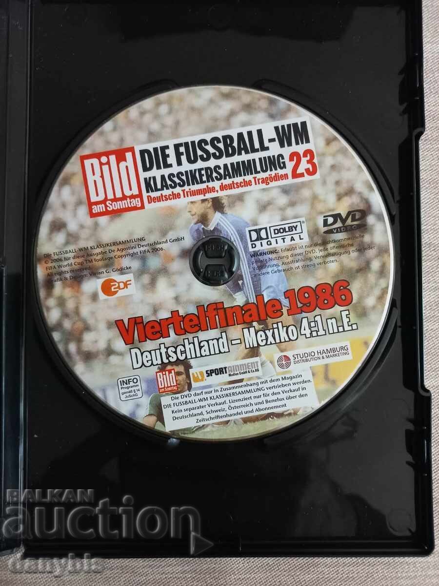 Fotbal - DVD CM - Germania - Mexic 4-1 1986 cu preț € 3.00 | 5.87 BGN