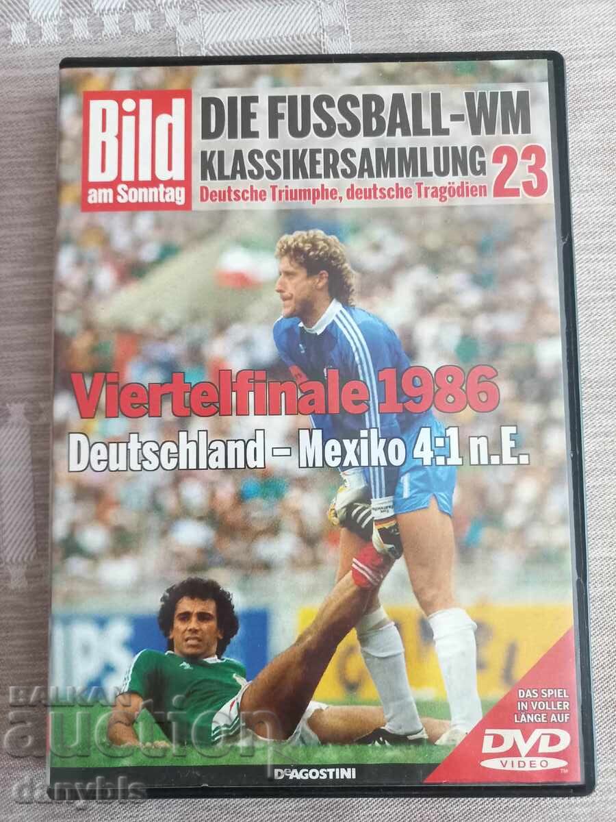 Футбол - DVD СП - Германия- Мексико 4 -1  1986 г