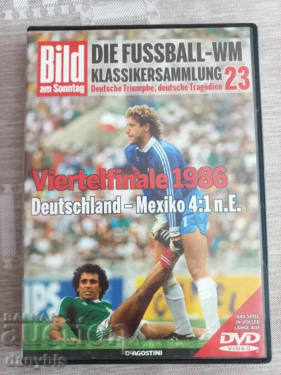 Fotbal - DVD CM - Germania - Mexic 4-1 1986