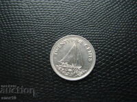 Bahamas 25 cents 1977