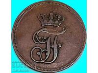 1 Pfennig 1831 Mecklenburg-Schwerin Germania cupru