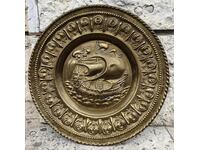 ΜΕΓΑΛΟ ΔΙΑΚΟΣΜΗΤΙΚΟ ΜΕΤΑΛΛΙΚΟ ΠΙΑΤΟ ΠΑΝΟ ΚΑΡΑΒΙ ΓΙΑ ΤΟΙΧΟ ΠΙΝΑΚΑΣ