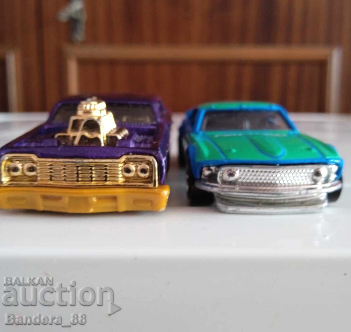 Παράδοση 2 για 1 1969 FORD MUSTANG Boss 302 + 1964 CHEVY IMPALA HOTWHEELS