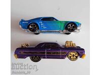 2 για 1 1969 FORD MUSTANG Boss 302 + 1964 CHEVY IMPALA HOTWHEELS