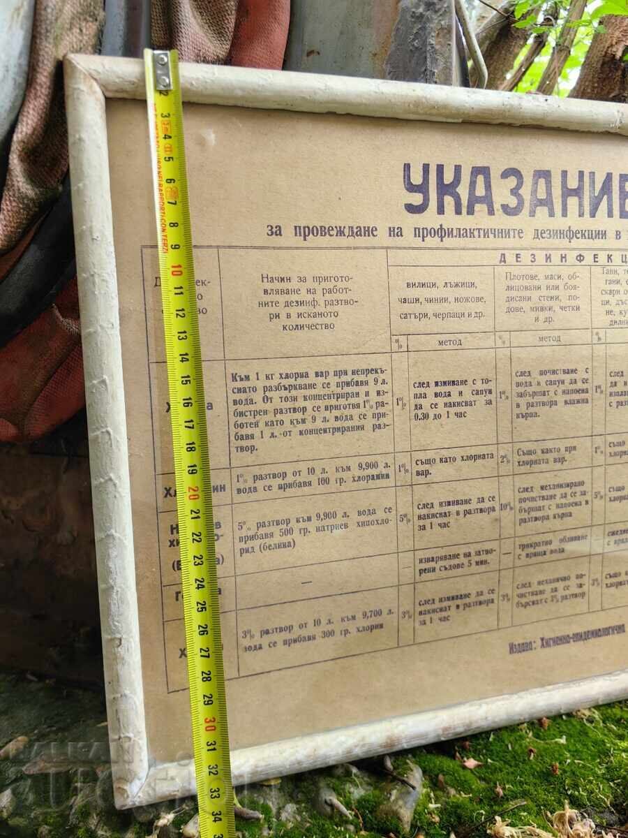 Livrarea TABLIȚĂ SOCIALĂ INSTRUCȚIUNI DEZINFECȚIE UNITĂȚI ALIMENTARE BUCĂTĂRIE