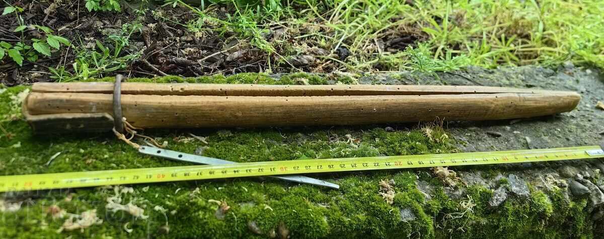 OLD RARE DEVICE TOOL FOR MAKING BROOMS BROOM - 5