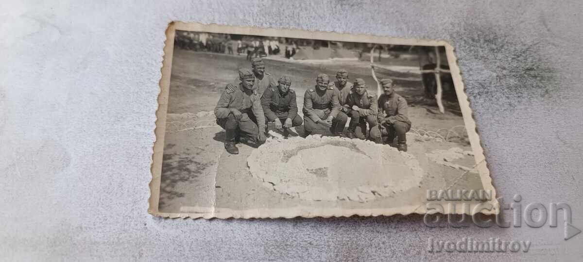 Fotografie Liubiceț Ofițeri și sergenți 1940