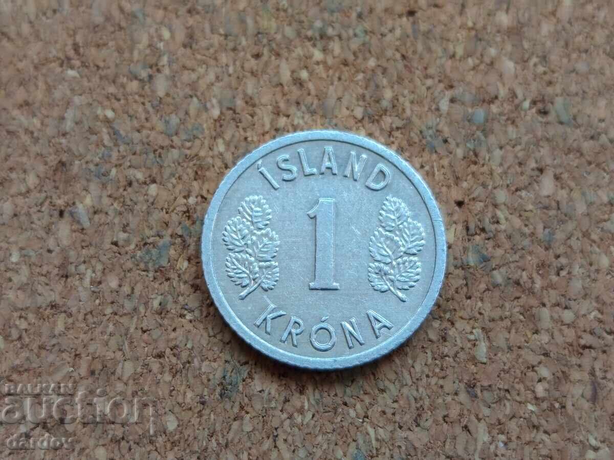 Islanda 1 coroană 1978
