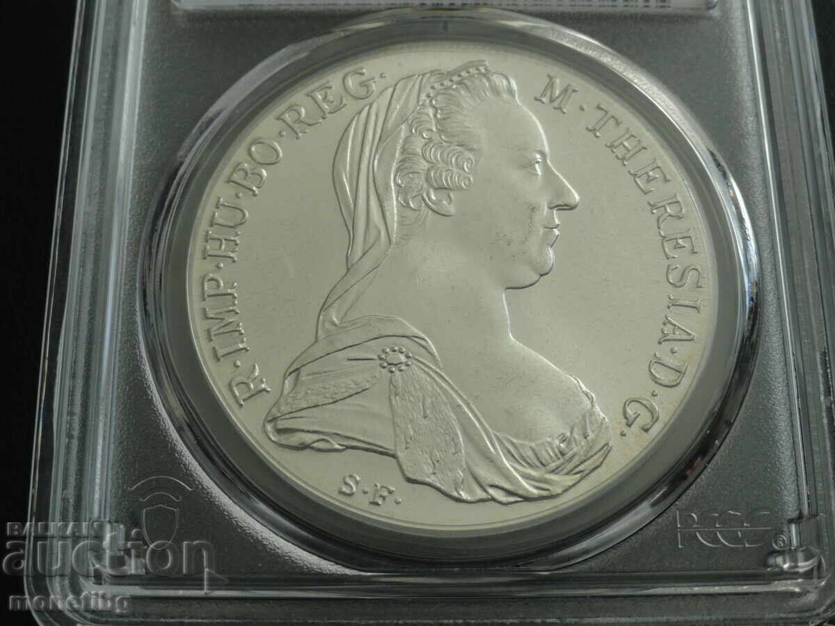 Austria 1780 - Thaler (S.F.) ''Modern Restrike'' PSGS MS63 - 5