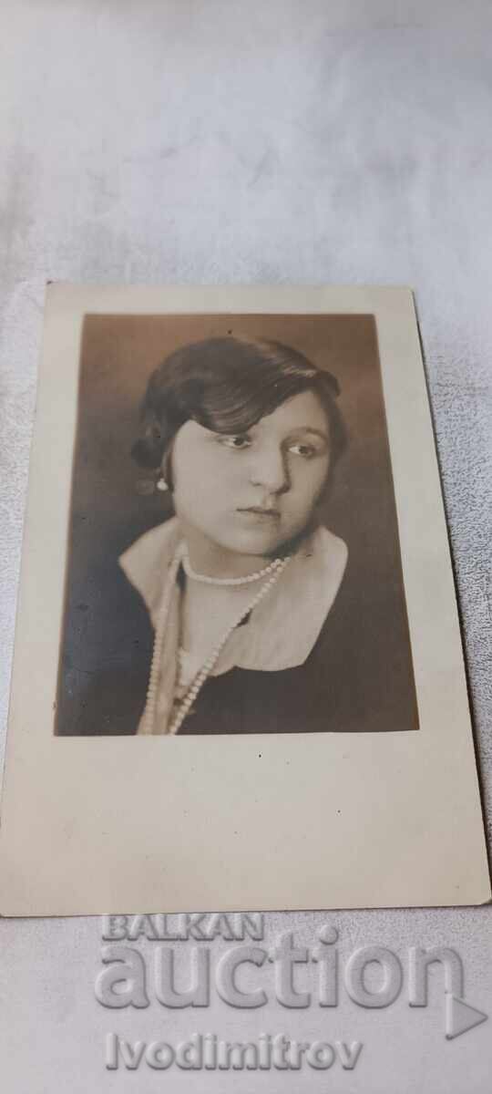 Fotografie Plevna Fată tânără 1929