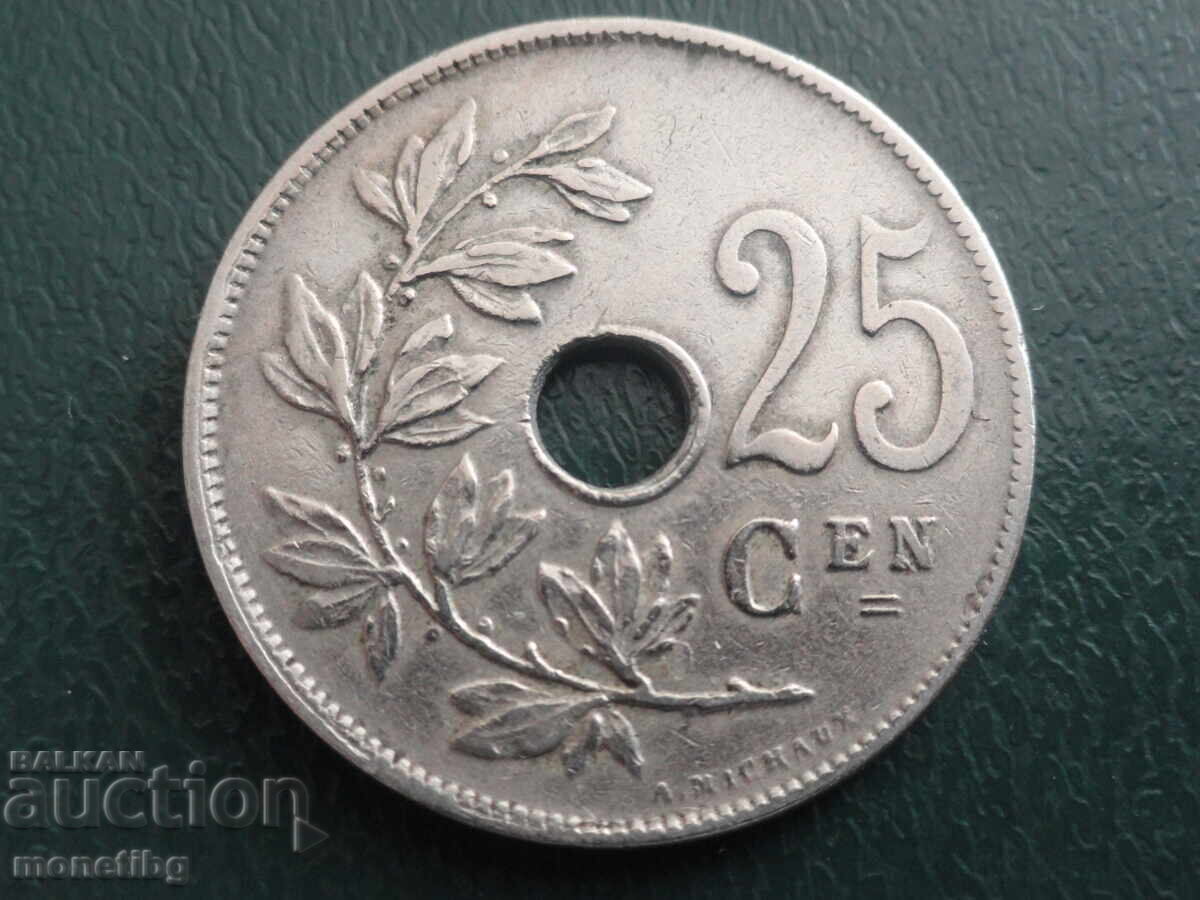 Livrarea Belgia 1921 - 25 centime ''BELGIË''