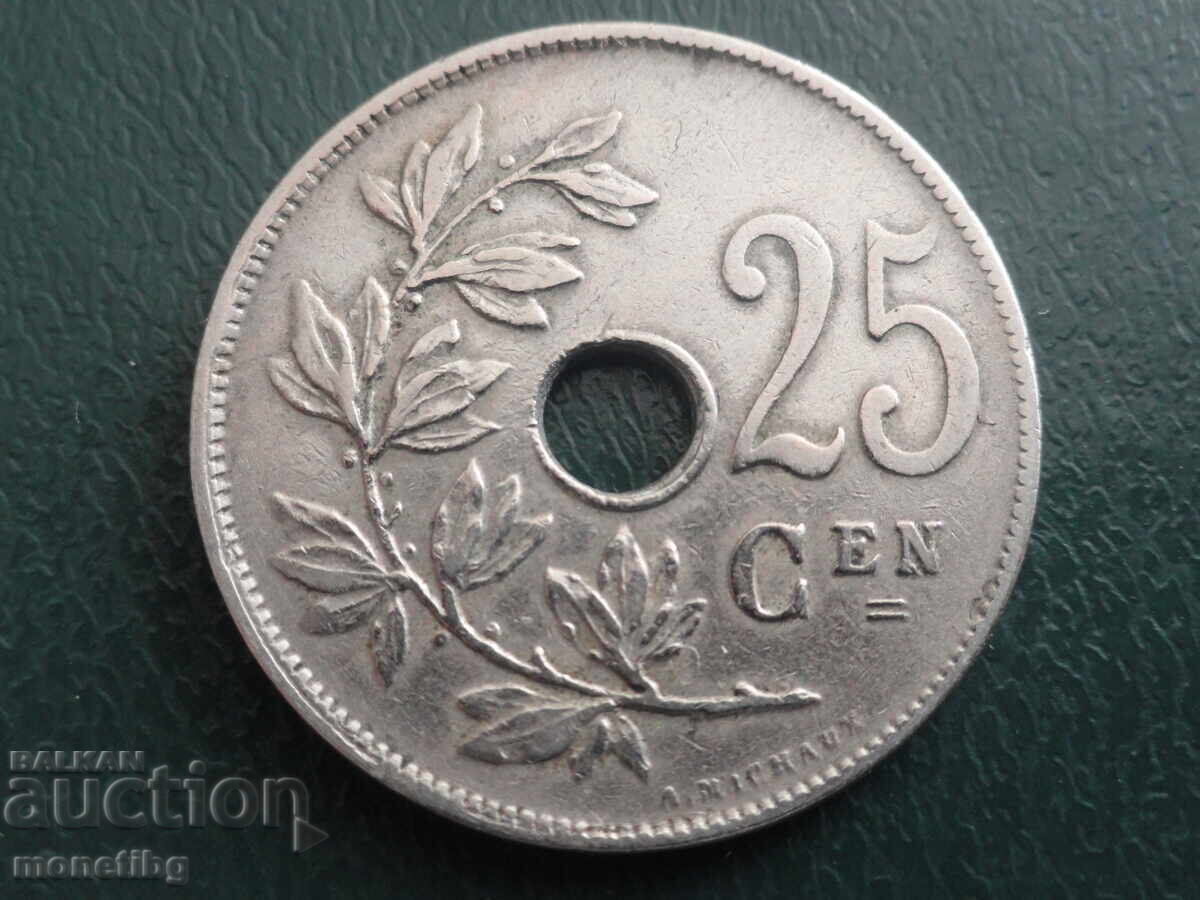 Belgia 1921 - 25 centime ''BELGIË'' - 6