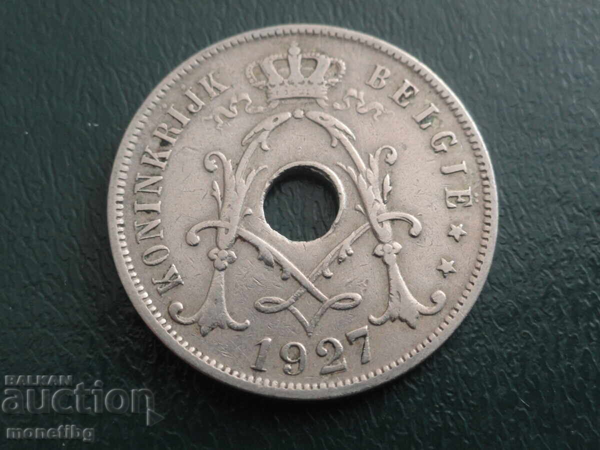 Licitație Belgia 1927 - 25 centime ''BELGIË''