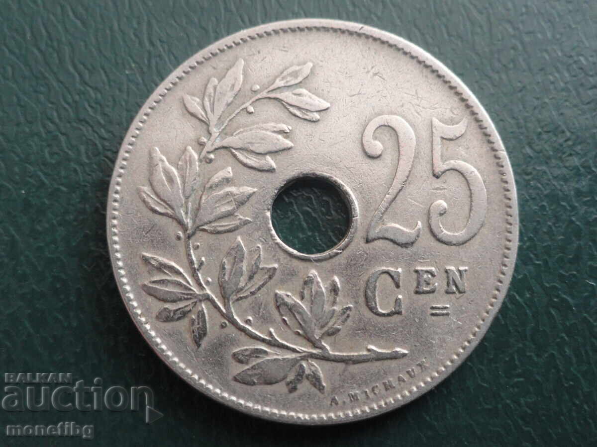 Belgia 1927 - 25 centime ''BELGIË'' - 6