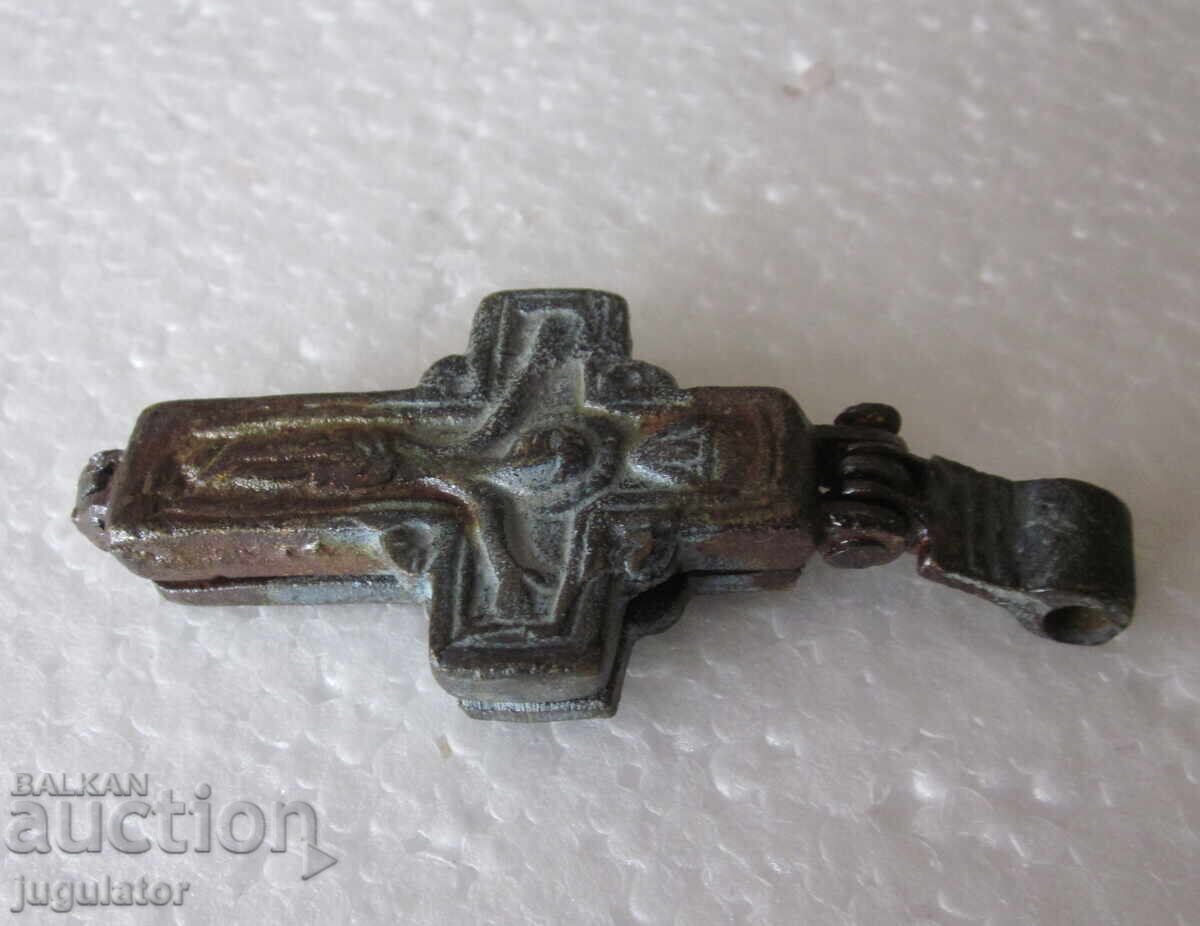 Delivery of Old Bulgarian Revival bronze cross