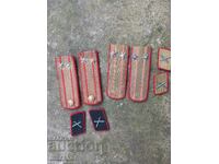Old shoulder straps from the socialist era