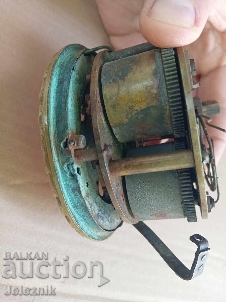 Μηχανισμός για επιτραπέζιο ρολόι τζακιού "Japy Freres 1856", Γαλλία - - 6