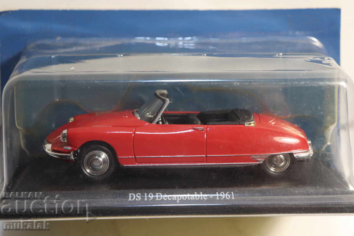 ΜΟΝΤΕΛΟ ΑΥΤΟΚΙΝΗΤΟΥ 1:43 CITROEN DS 19 με τιμή € 10.00 | 19.56 BGN