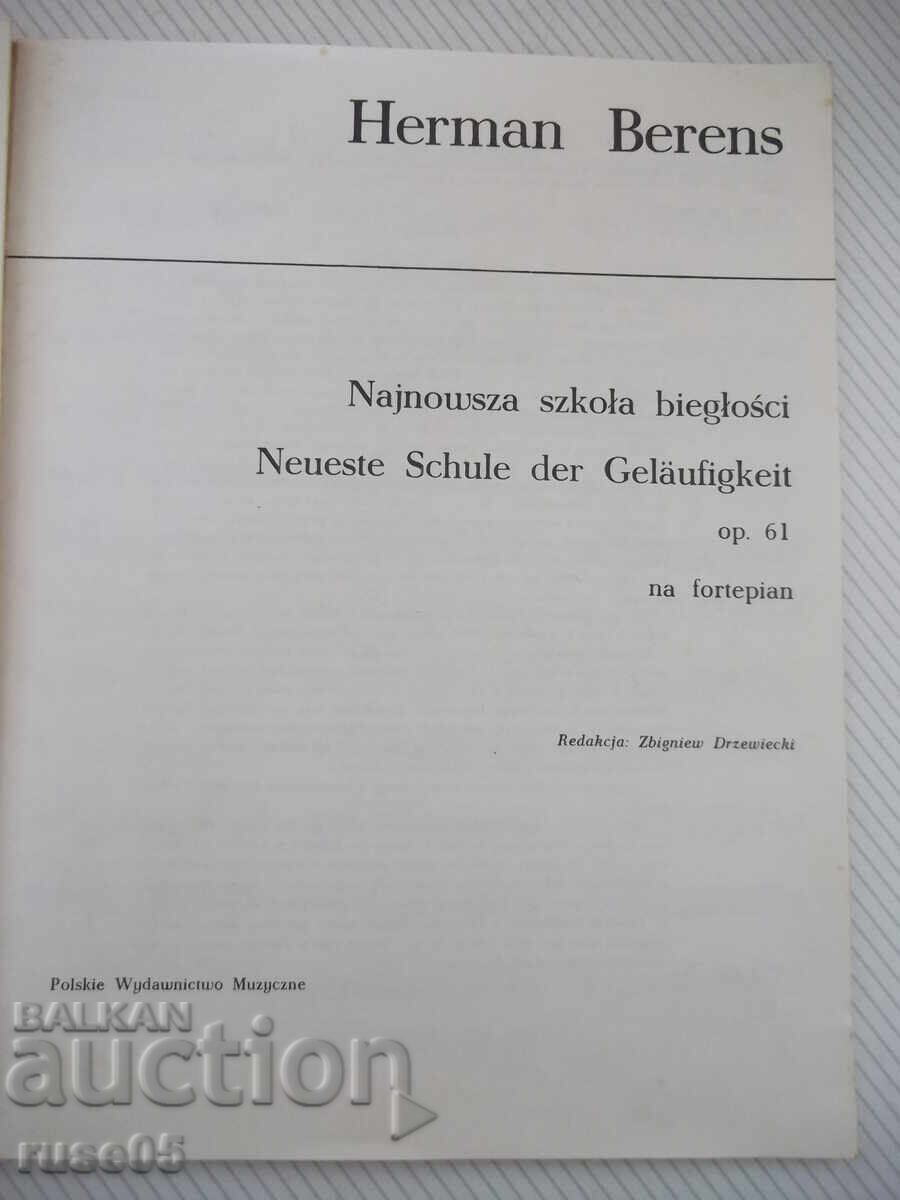 Παρτιτούρες "berens - Zbigniew Drzewiecki" - 72 σελ με τιμή € 5.11 | 9.99 BGN