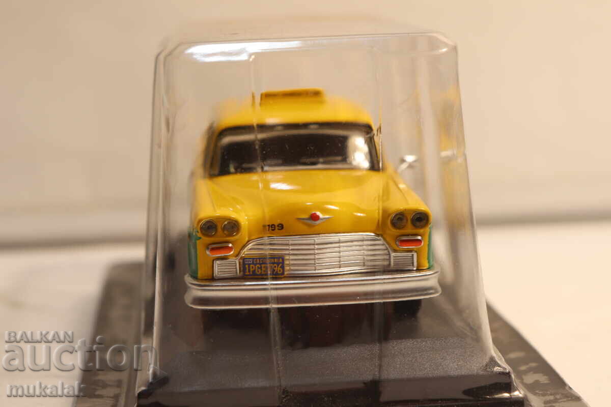 Licitație MODEL MAȘINUȚĂ TAXI SAN FRANCISCO 1:43