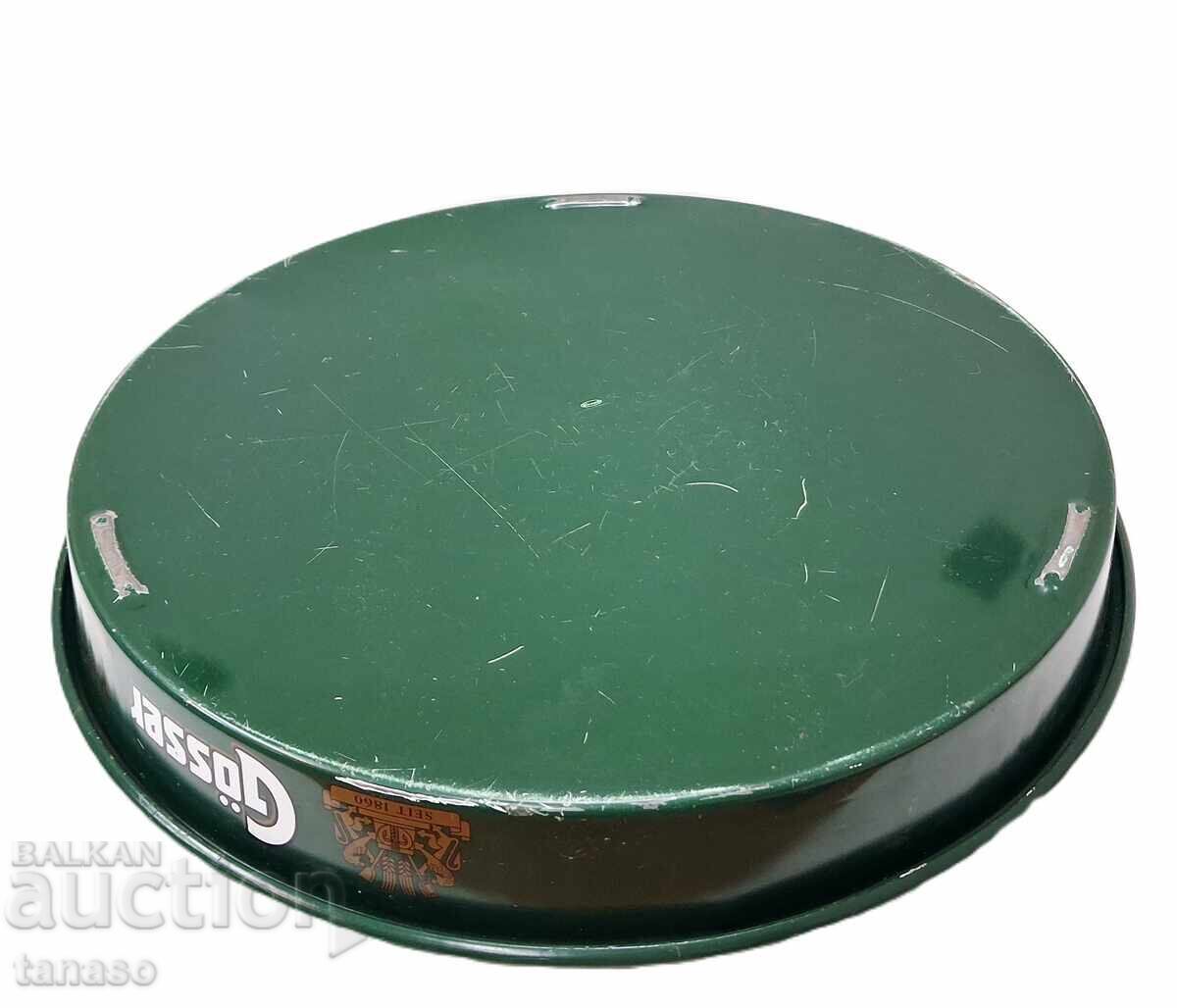 Retro metal collectible tray Gösser – 33 cm (10.4) - 6