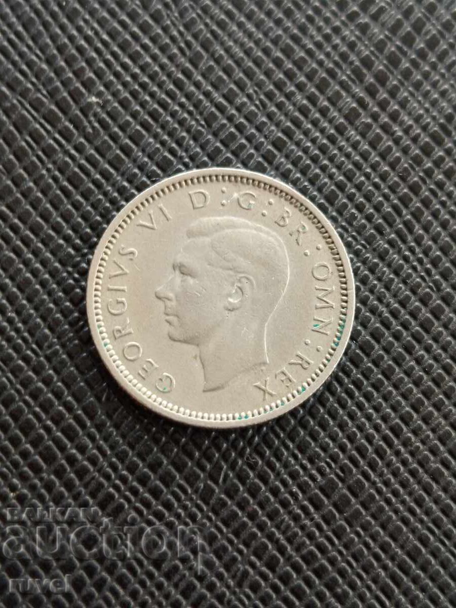 Marea Britanie, 6 pence 1951 cu preț € 0.65 | 1.27 BGN