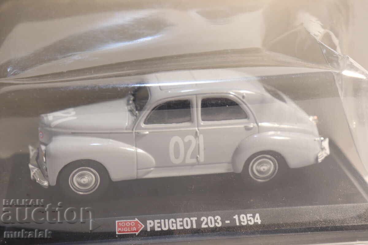 MODEL MAȘINUȚĂ PEUGEOT 203 1:43 cu preț € 10.00 | 19.56 BGN