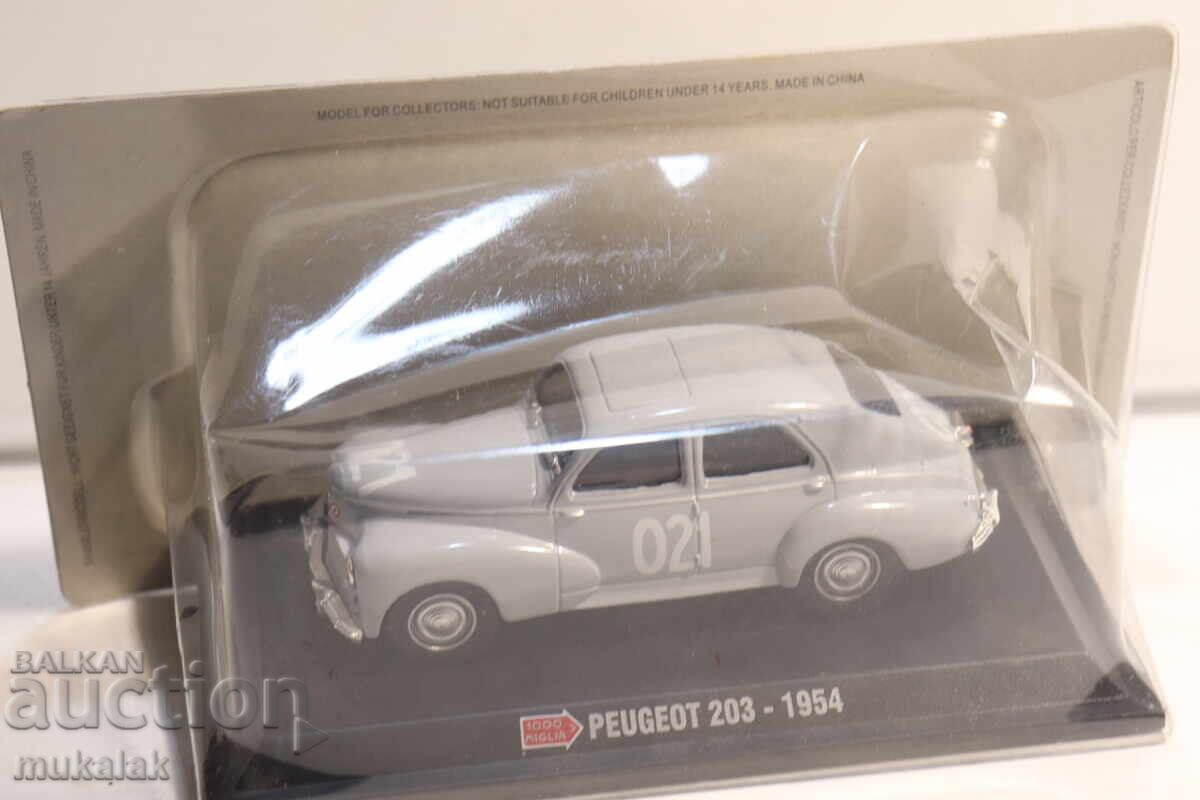 MODEL MAȘINUȚĂ PEUGEOT 203 1:43