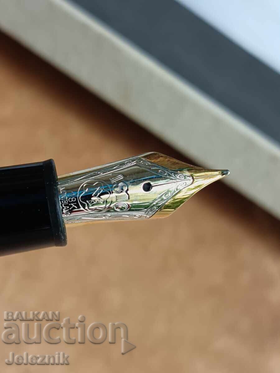 Stilou rar Montblanc Meisterstück Hematite, peniță 18k - 6 Stilou rar Montblanc Meisterstück Hematite, peniță 18k - 6