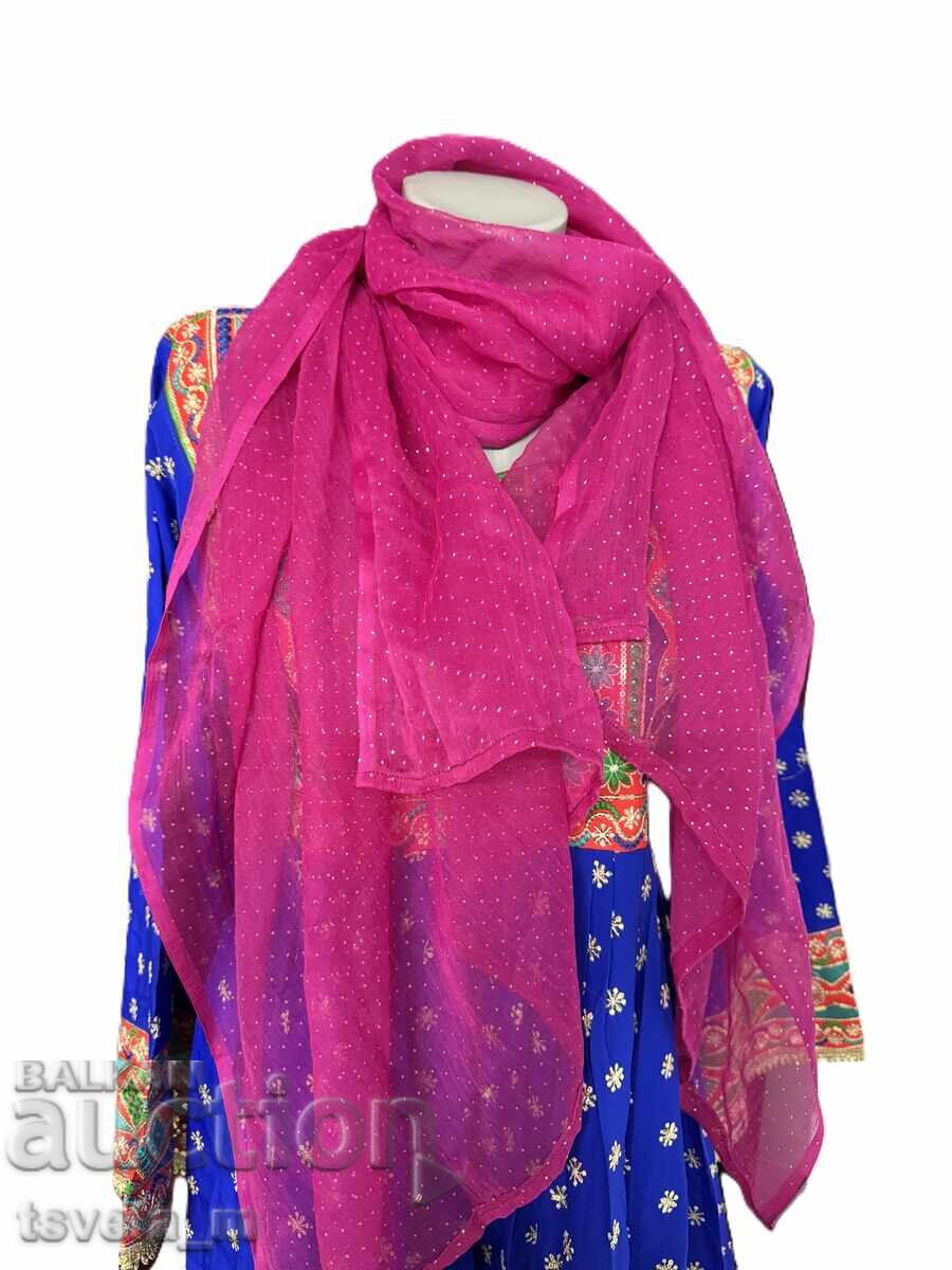 Traditional Afghan dress 3 pieces - 7