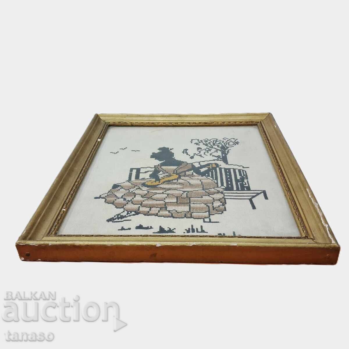 Αντίκα γοβλέν «Κοπέλα με μαντολίνο» ή «Βιολίστρια» (16.2) - 5