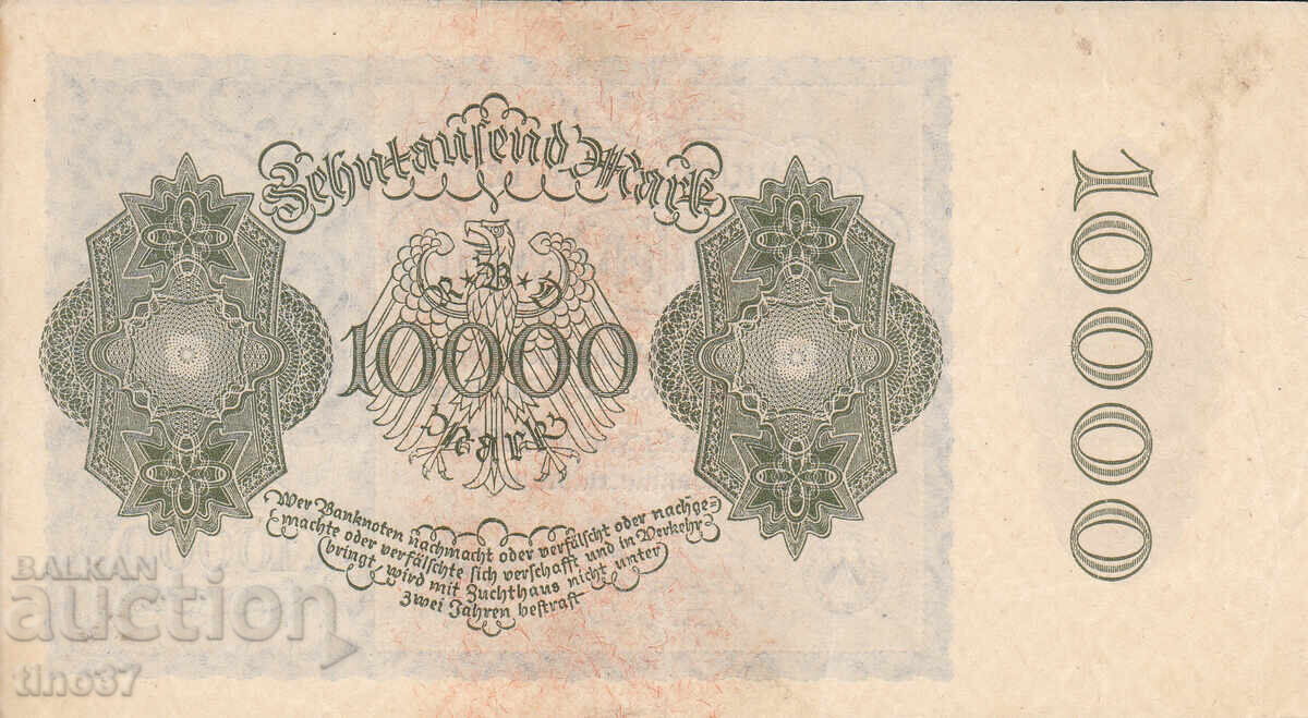 Licitație tino37- GERMANIA - 10000 MARCI - 1922- XF