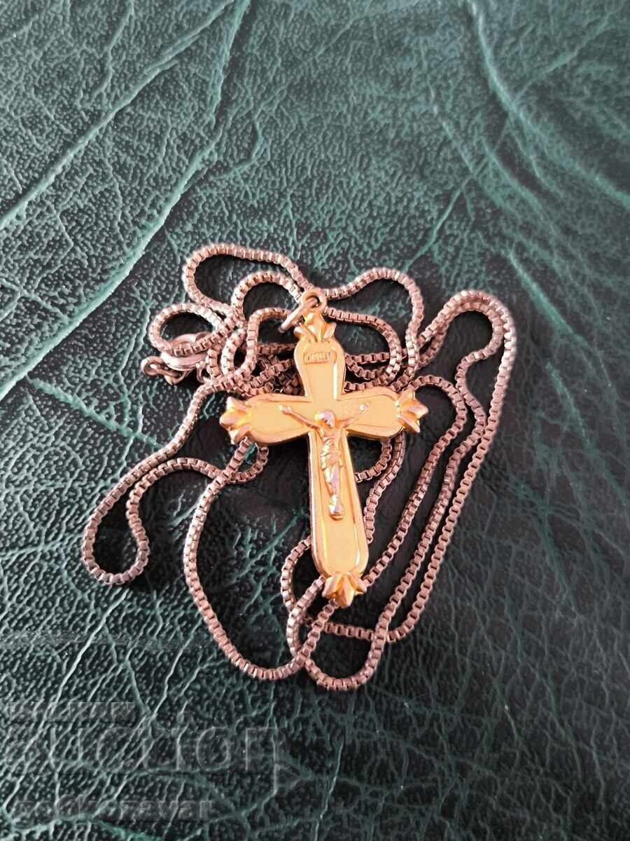 Licitație Lănțișor cu cruce crucifix!