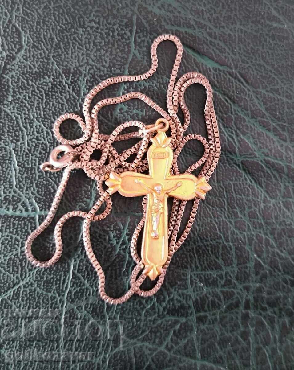 Lănțișor cu cruce crucifix! - 5
