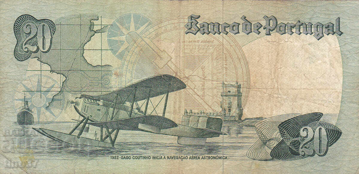 Licitație tino37 - PORTUGALIA - 20 ESCUDOS - 1978g