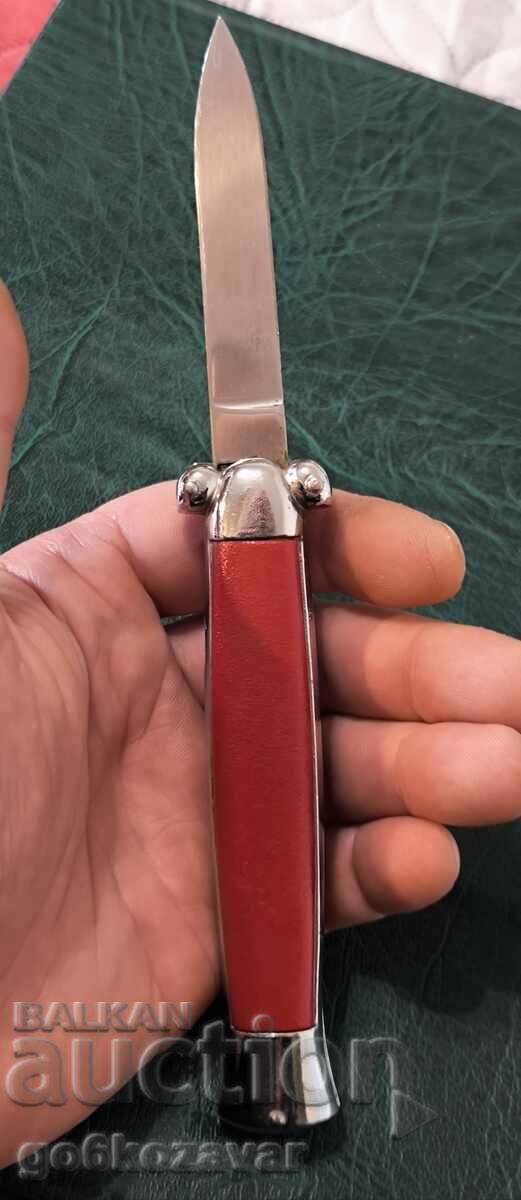 Licitație Briceag Springer super automat, anii '80, calitate de top!
