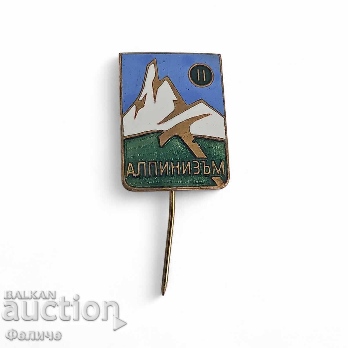 Rară insignă socialistă bulgărească, semn - Alpinism cu preț € 8.00 | 15.65 BGN