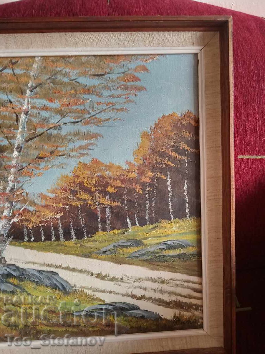 Pictură originală în ulei. Pe pânză - 5