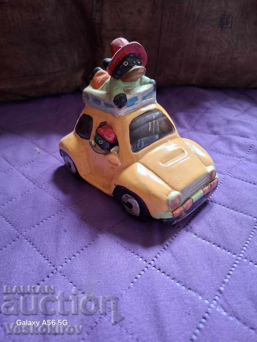 Delivery of Car piggy bank