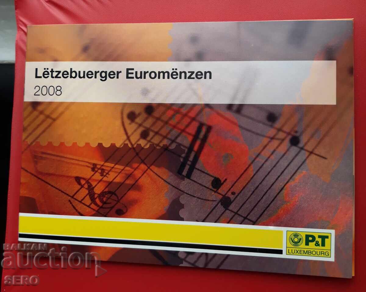 Luxemburg-SET 2008-din 8 monede euro