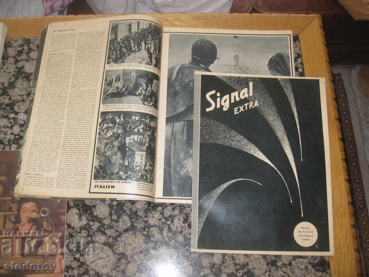 Δημοπρασία Περιοδικό Signal. Τεύχος 11 / 1944. Γερμανικό Signal 11 / 1944